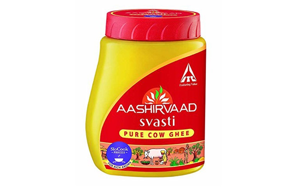 Aashirvaad Svasti Pure Cow Ghee   Plastic Jar  1 litre